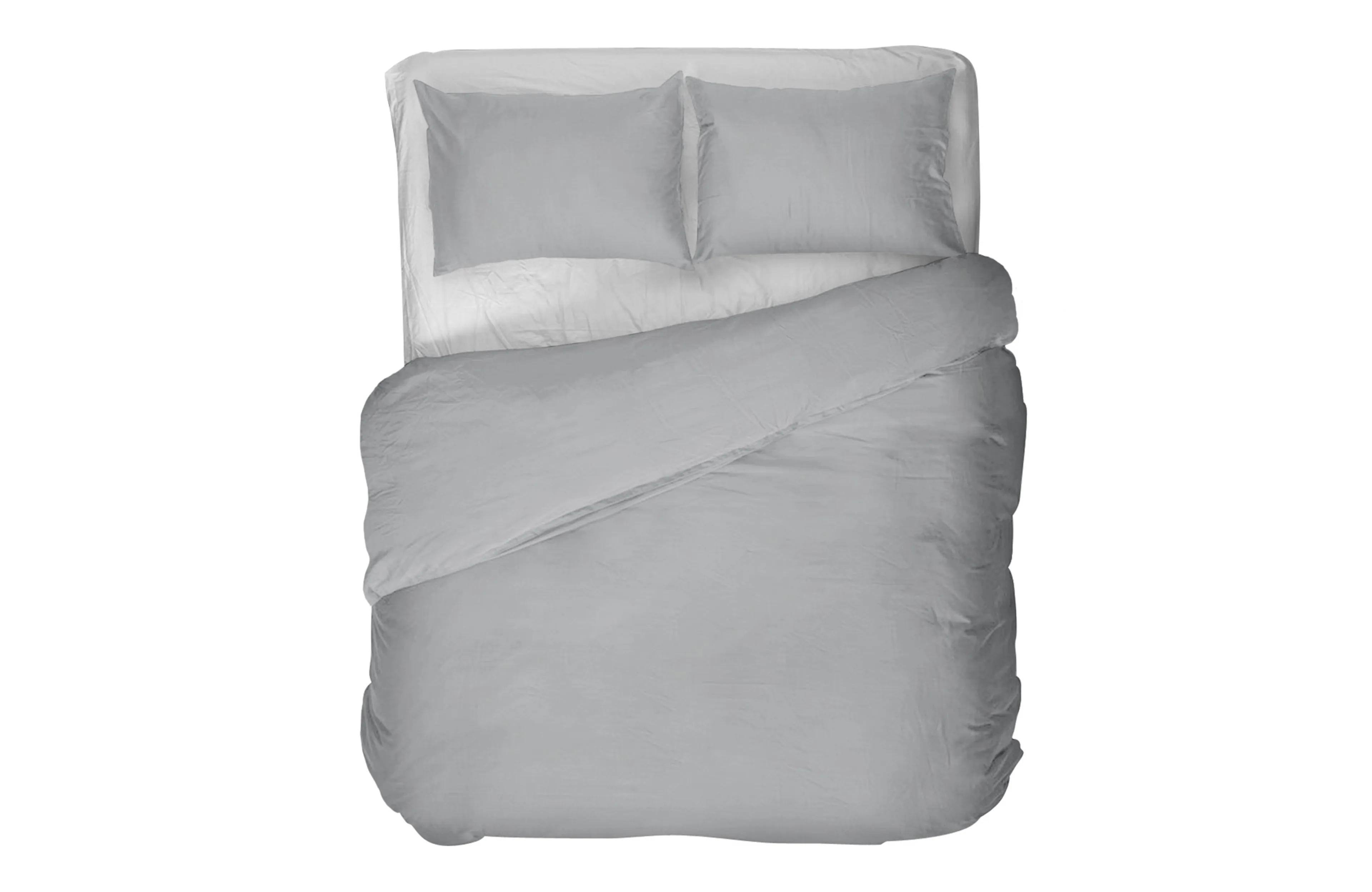 Kayori Senju Bettwäsche Silbergrau