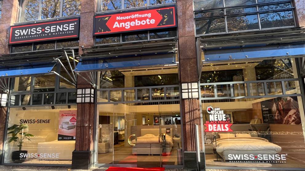 Expansionsstrategie: Swiss Sense eröffnet neue Filiale in Köln