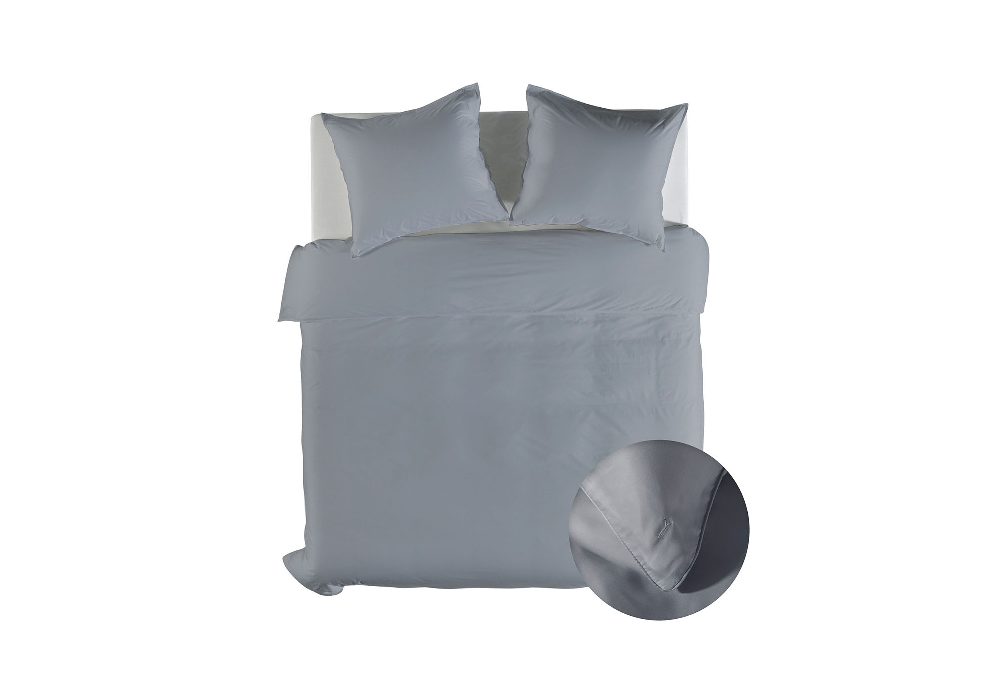 Yellow Suite New York Bettwäsche Blaugrau