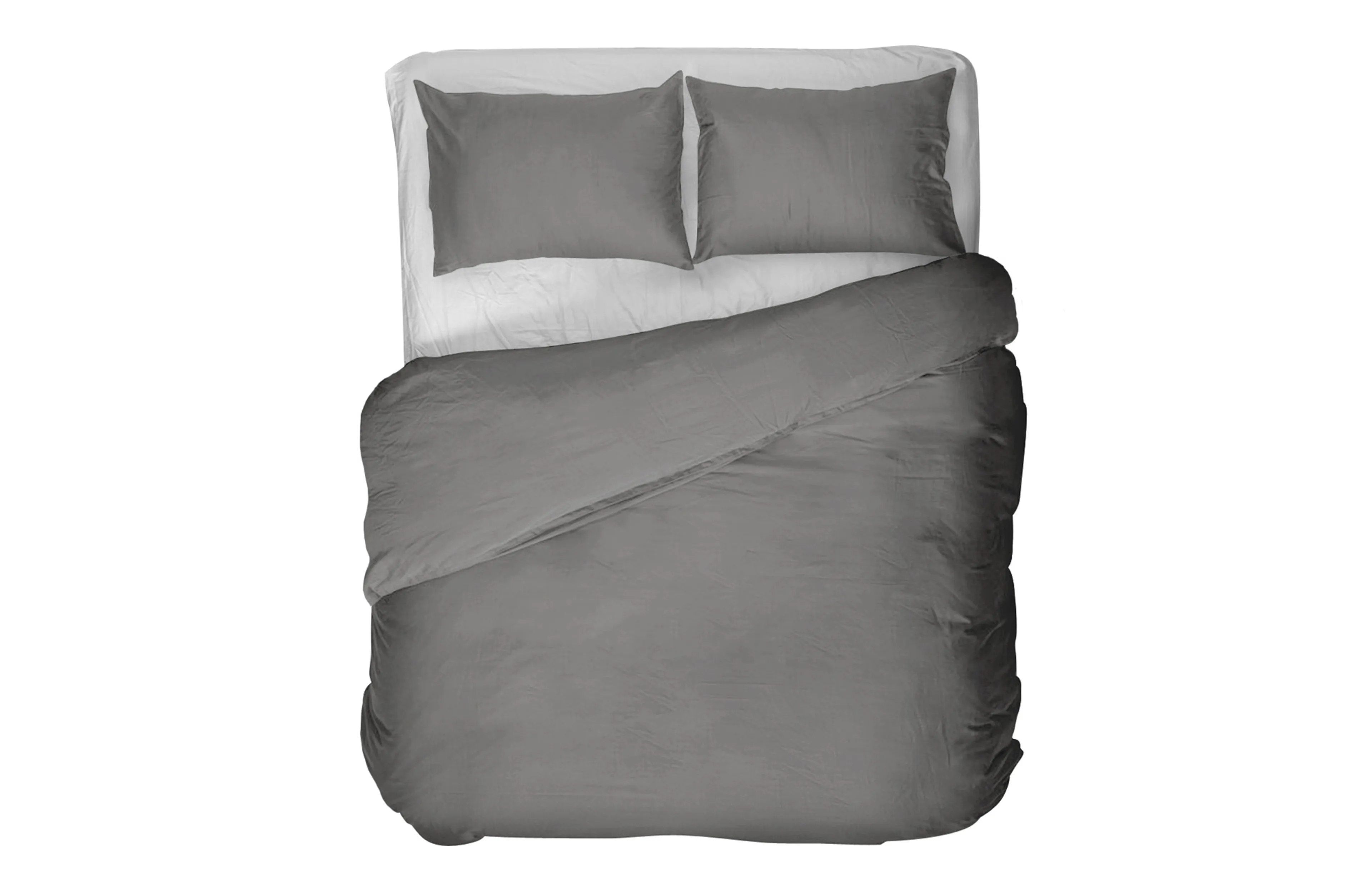 Kayori Edo Bettwäsche Anthrazit