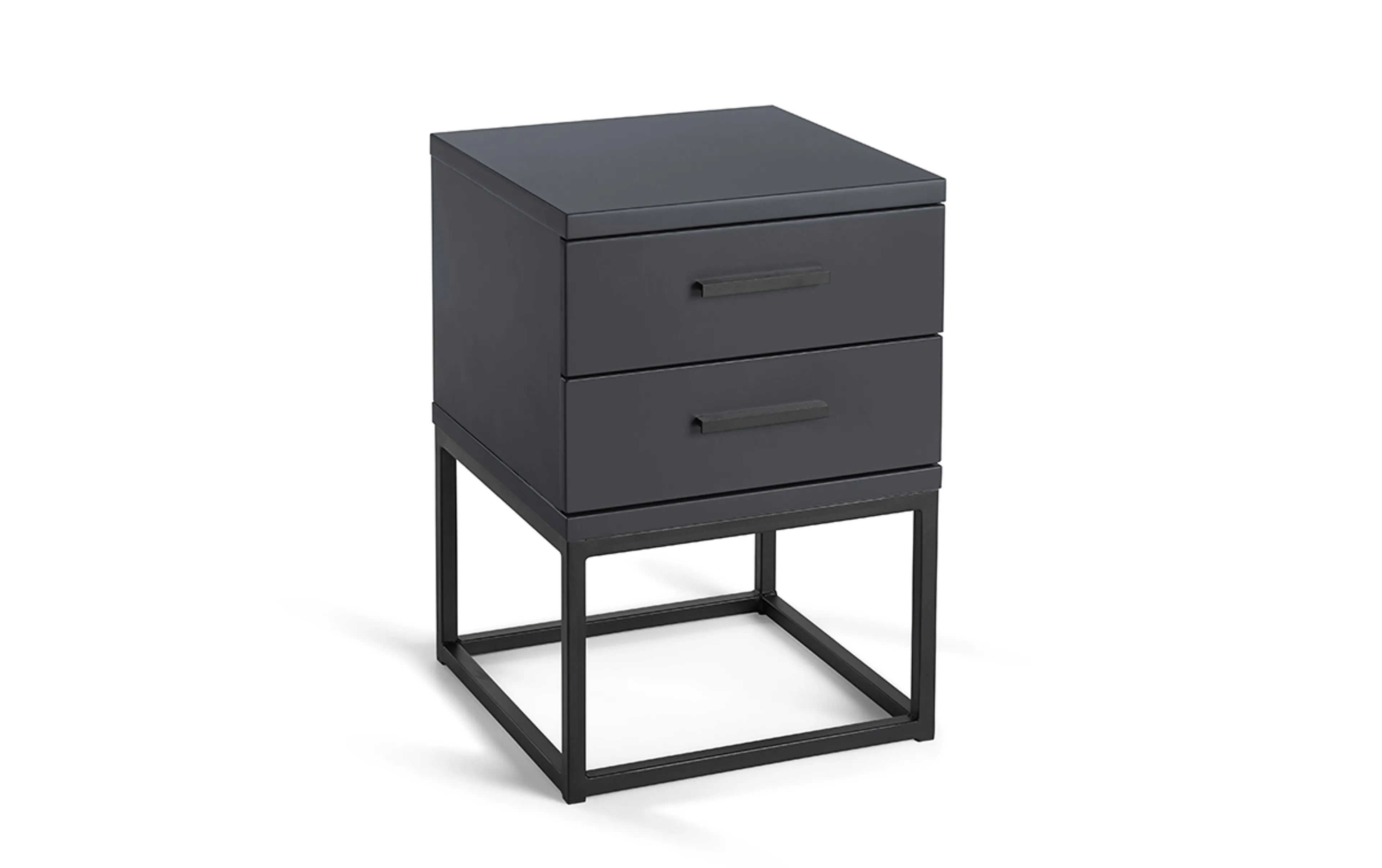 Nachttisch Cube Anthrazit