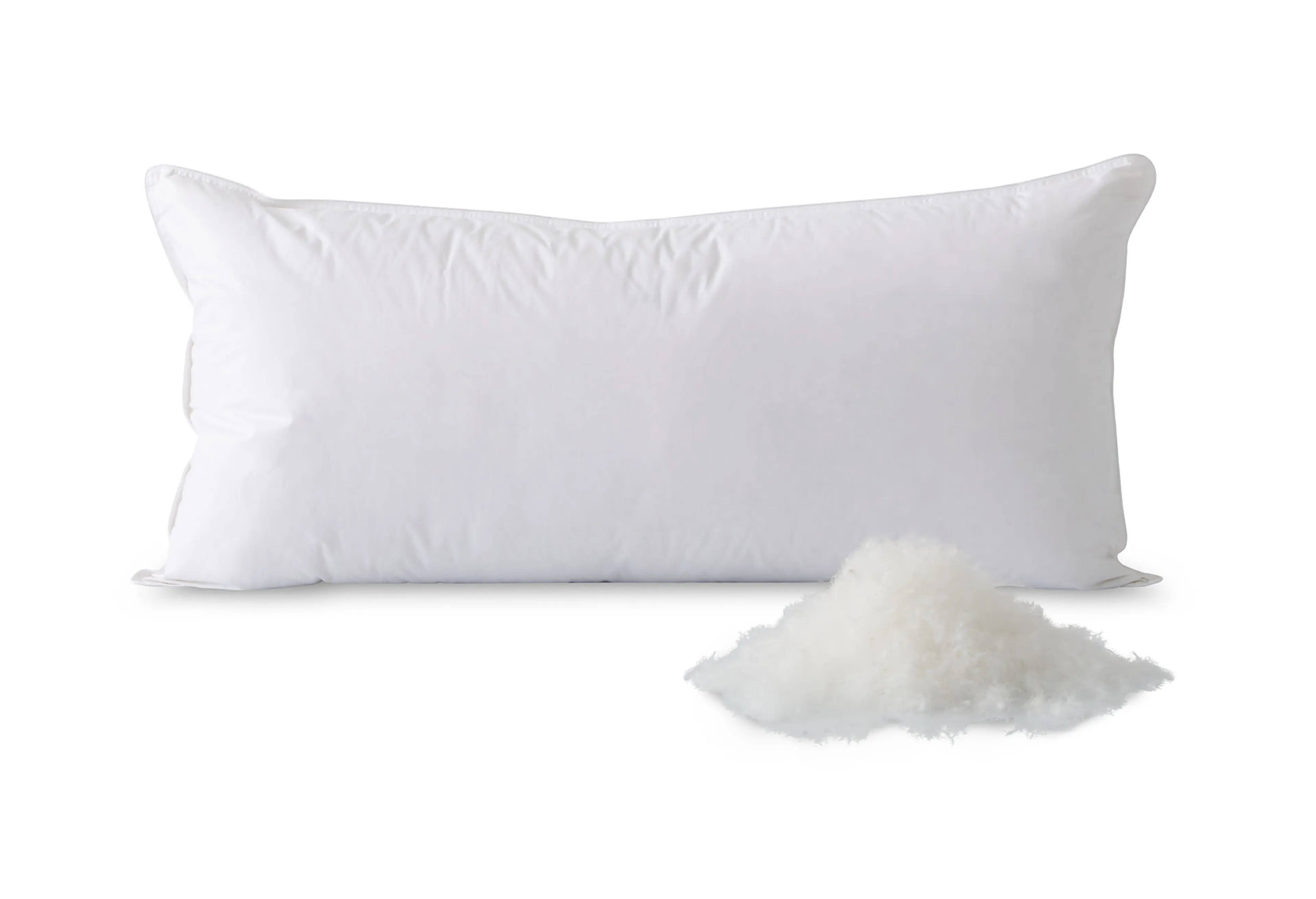 Daunen und Federn von höchster Qualität