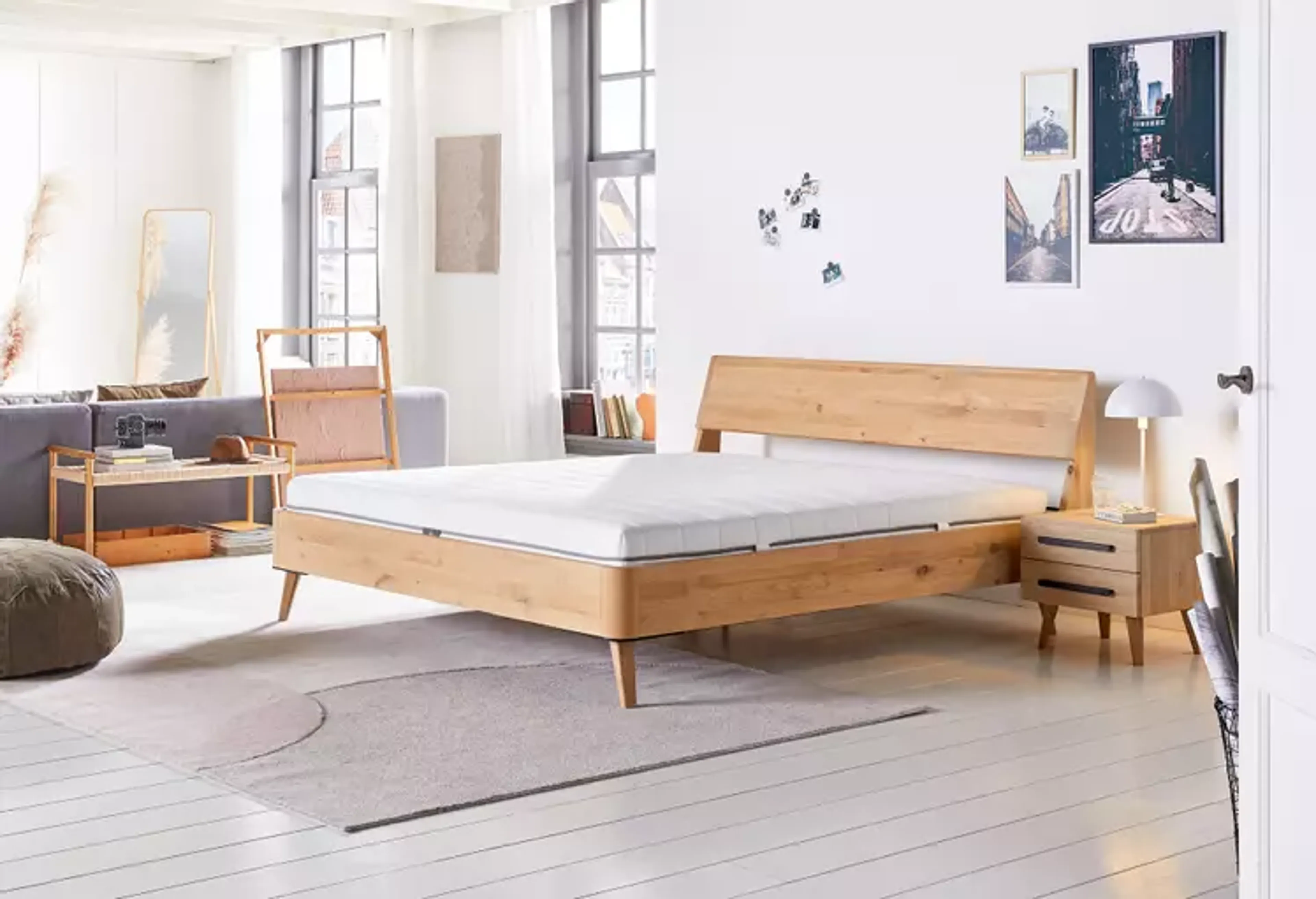 Stellen Sie Ihr Bett zusammen