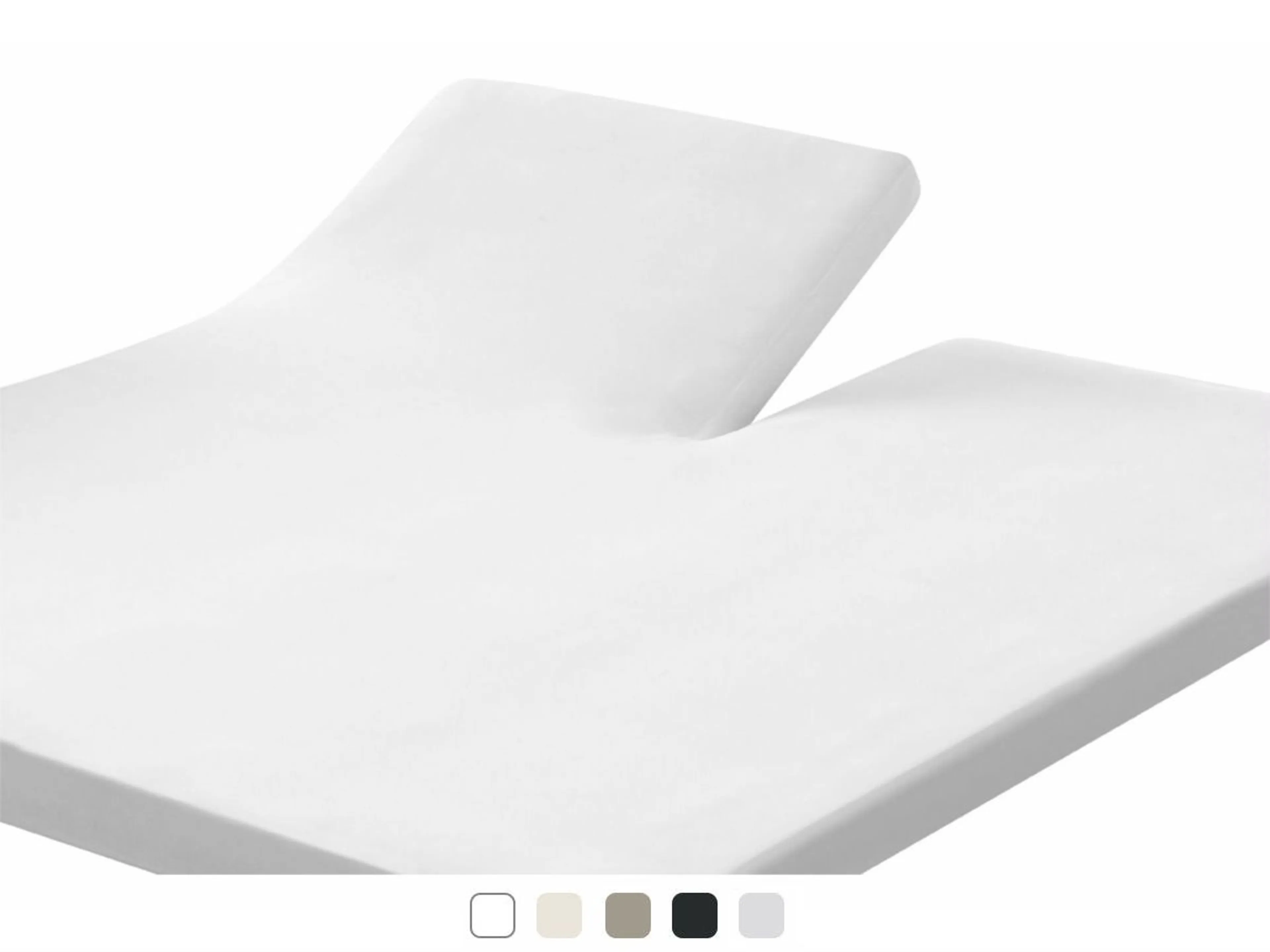 Dixxius Split-Topper Spannbetttuch Excellent Percale