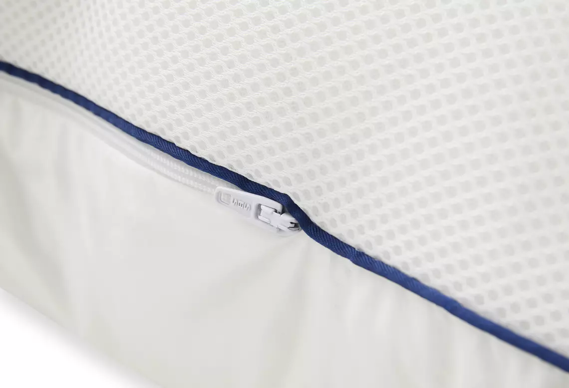 Optimale Belüftung durch 3D-Mesh-Gewebe 