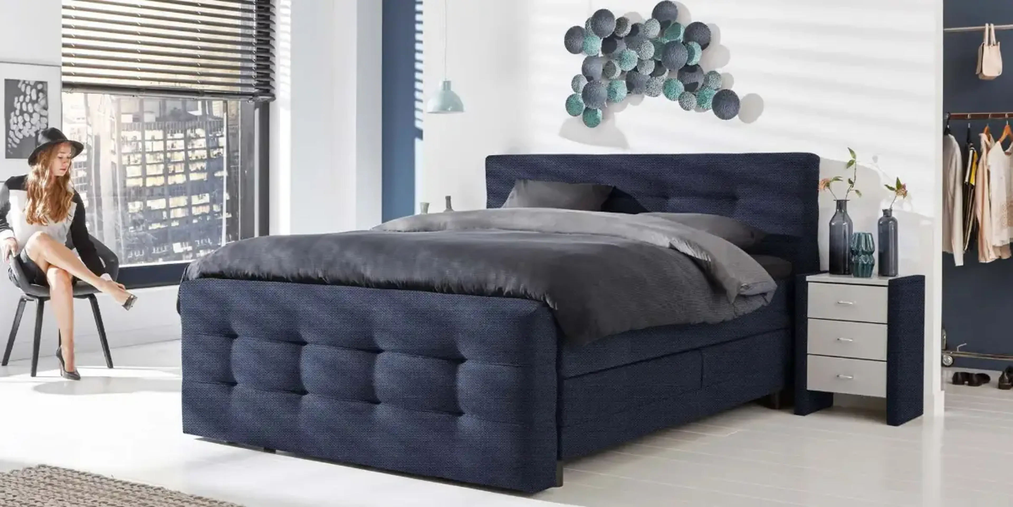 Bett mit Kopfteil – Komfort und Design in einem