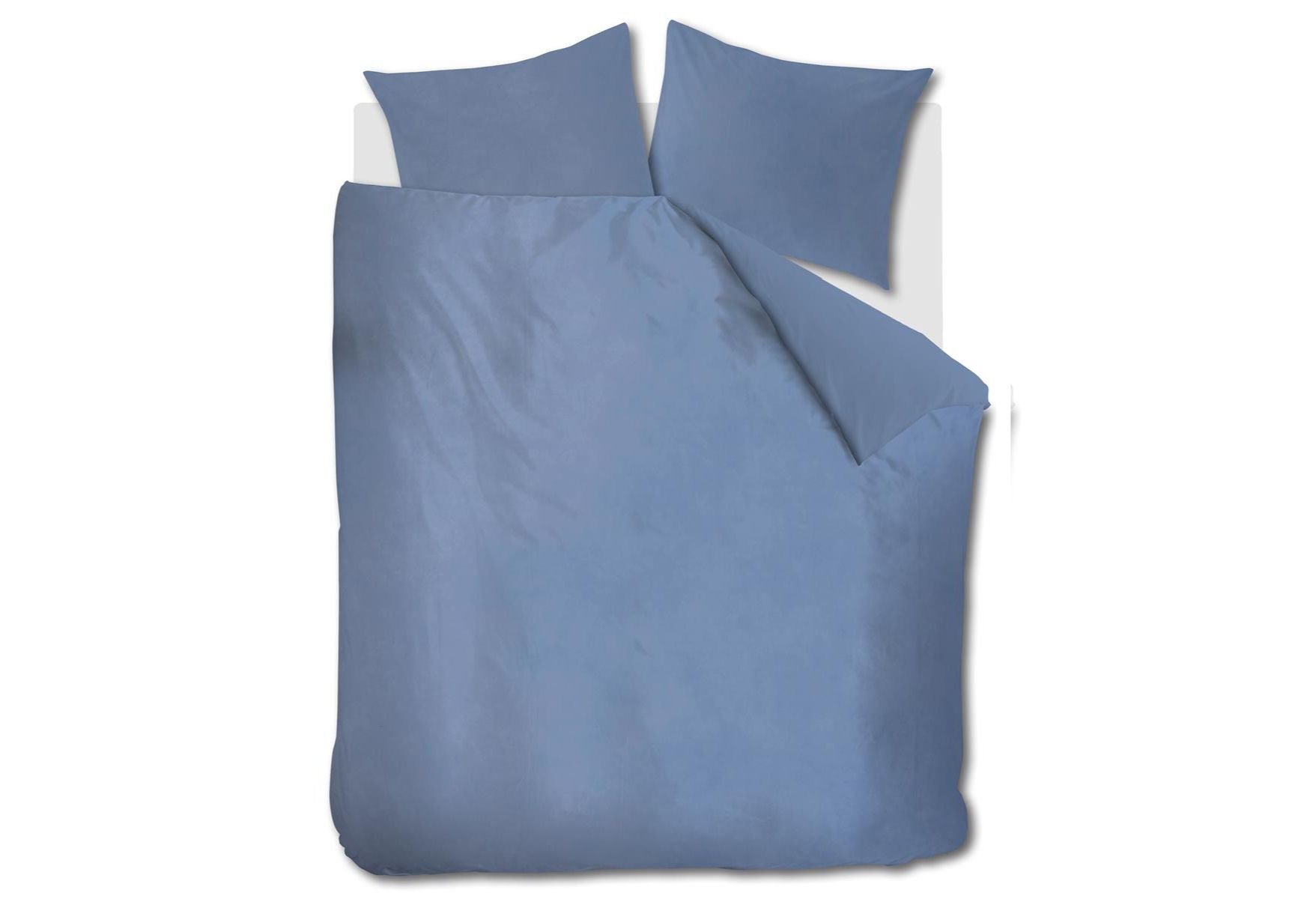 At Home by Beddinghouse Tender Bettwäsche Mittelblau