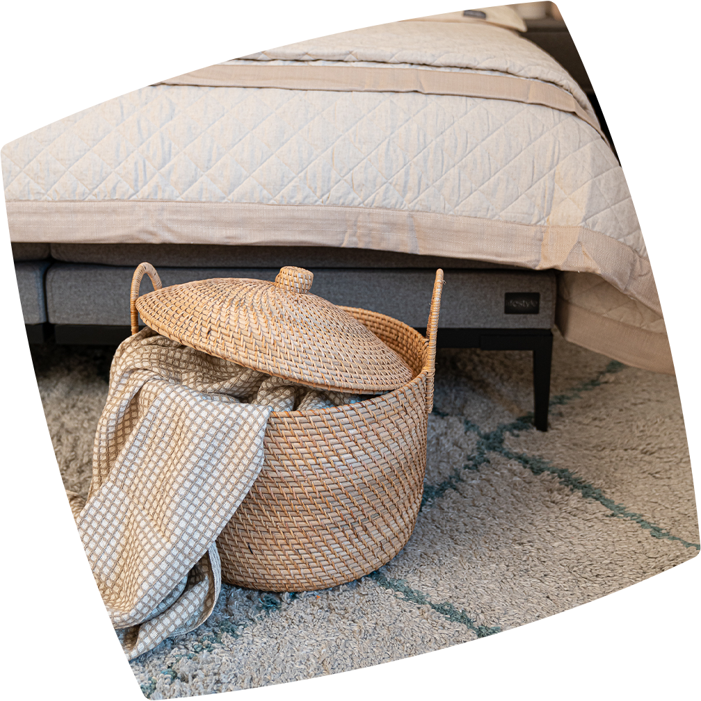 Spannender Mix aus Farben und Materialien