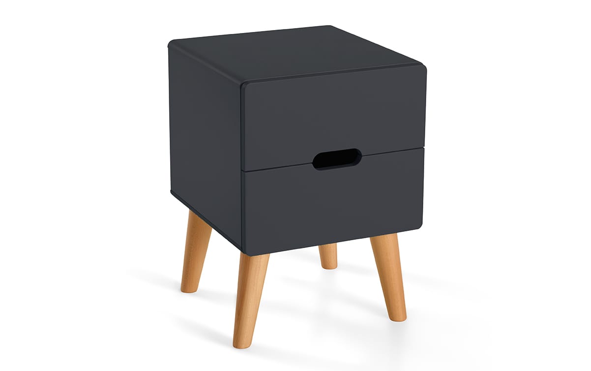 Nachttisch Dansk Steinkohle